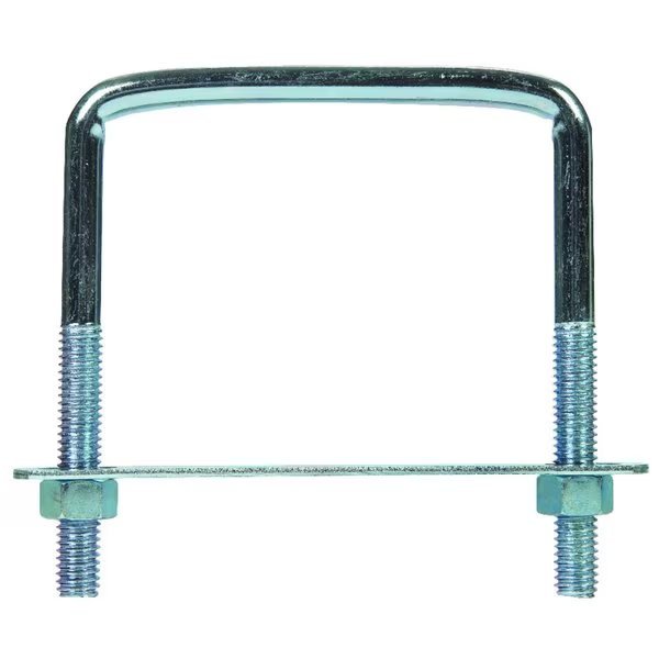 Square U-Bolt, 3/8